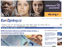 Tablet Screenshot of finance.eurozpravy.cz